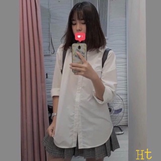 Áo Sơ mi trơn quốc dân H2D778
