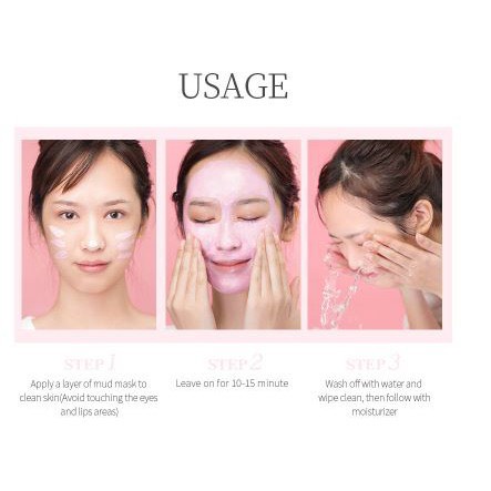 Mặt Nạ Đất Sét LAIKOU SAKURA Kiểm Soát Dầu Làm Sạch Sâu