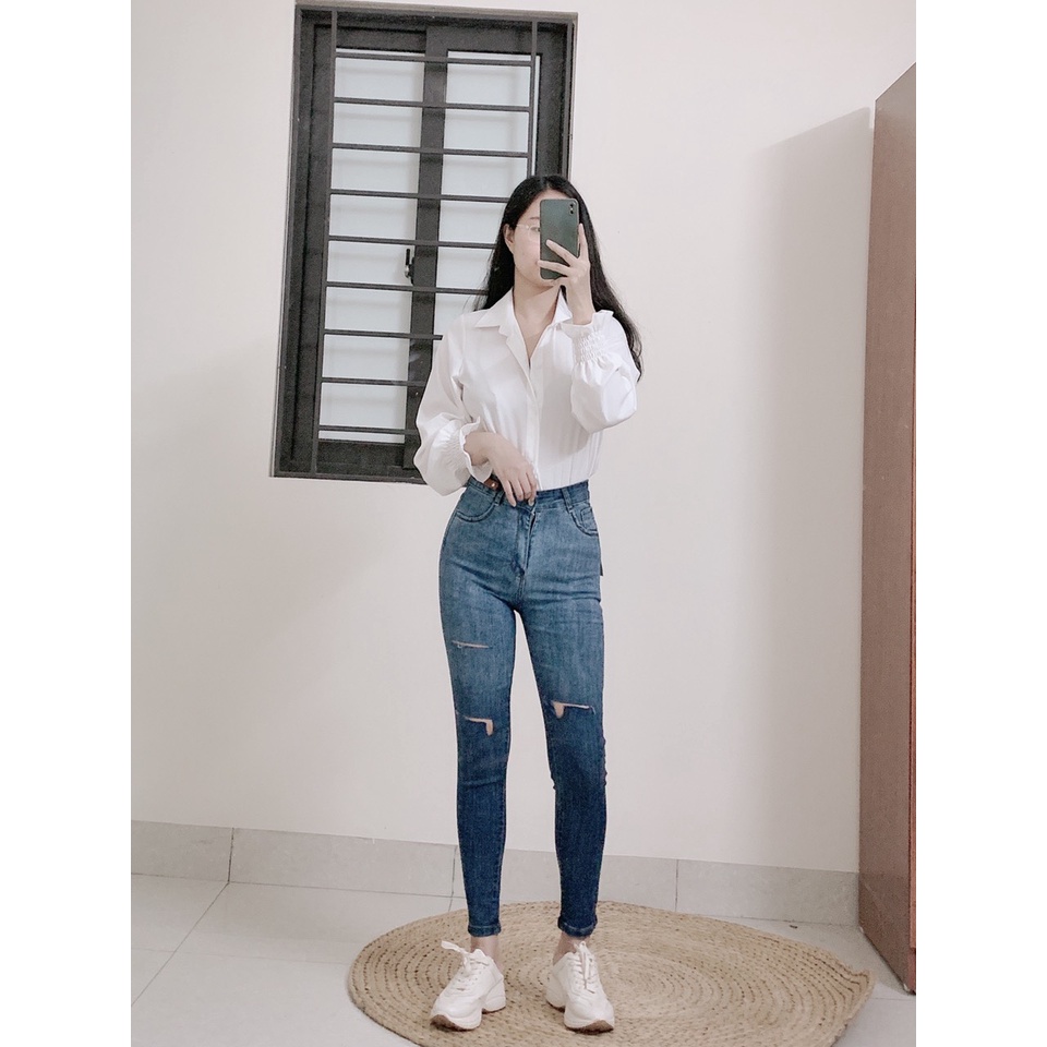 Quần Jeans loang rách đủ size