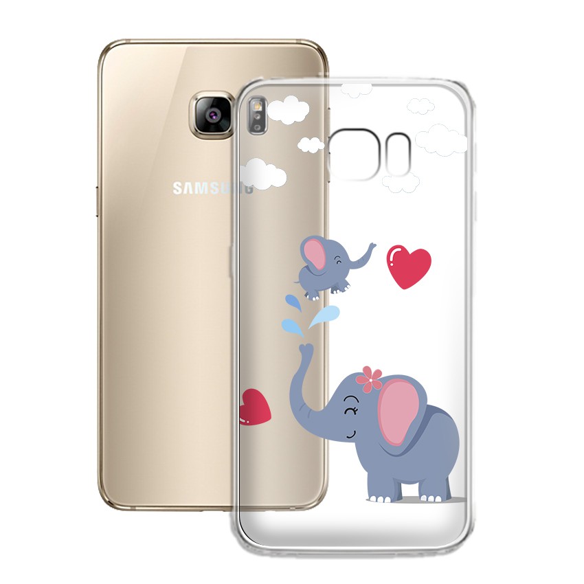 [FREESHIP ĐƠN 50K] Ốp lưng Samsung Galaxy S6 edge Plus in nổi họa tiết phong cảnh Paris - 01069 Silicone Dẻo