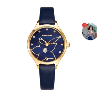 Đồng hồ Sunlight nữ mặt hoa