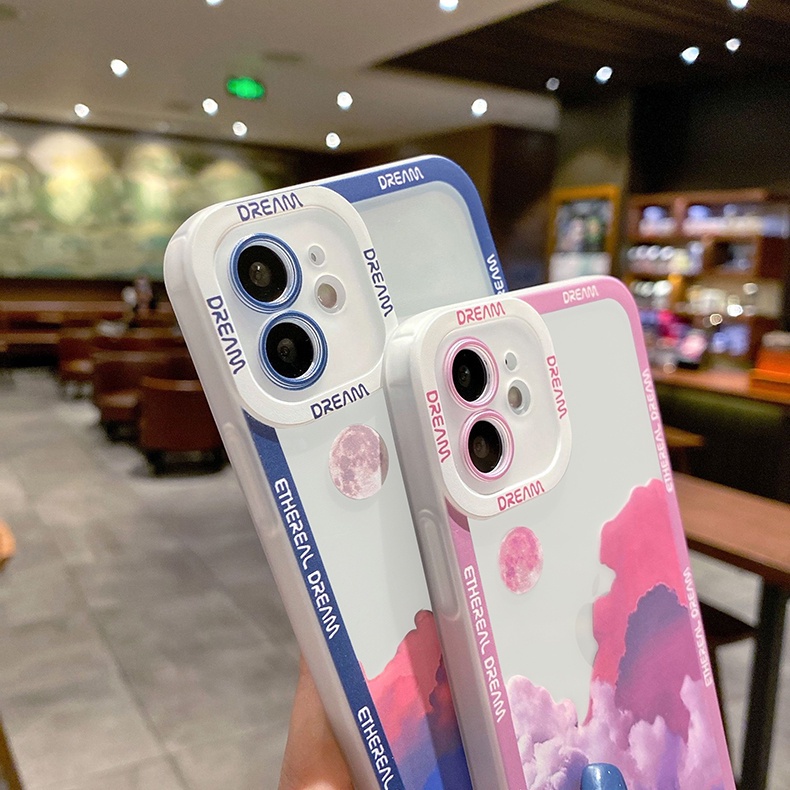 Ôp Điện Thoại Hình Đám Mây Dễ Thương Cho samsung galaxy s22 ultra s21 fe samsung galaxy a03 a10s a22 5g Ốp