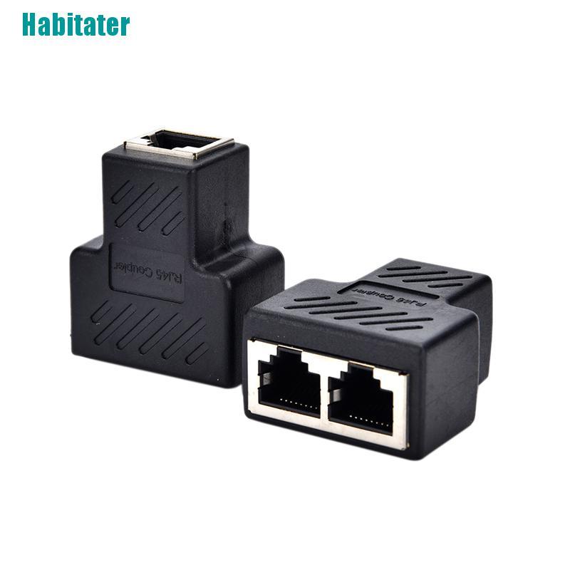 Bộ Chia Cổng Mạng Lan Ethernet 1 Sang 2 Rj45 | BigBuy360 - bigbuy360.vn