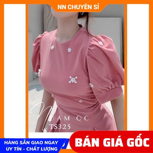 ĐẦM TAY BÚP PHỐI CƯỜM XINH XẮN TS325 ❤100% ẢNH THẬT❤HÀNG ĐẸP