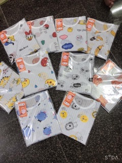 Cotton giấy dài tay cho bé