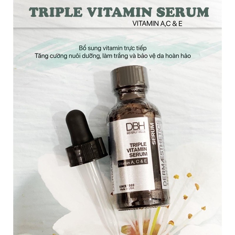 TINH CHẤT SERUM DBH TRIPLE vitamin A E C