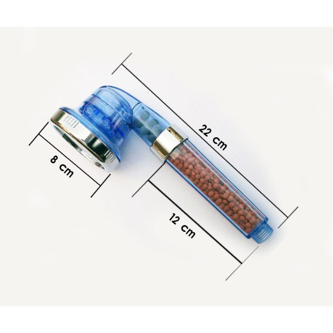 [Bát lớn 8cm] Vòi Sen ăng áp hạt lọc công nghệ Nano áp suất cao 3 chế độ xả - siêu tiết kiệm nước Bảo hành 12 tháng