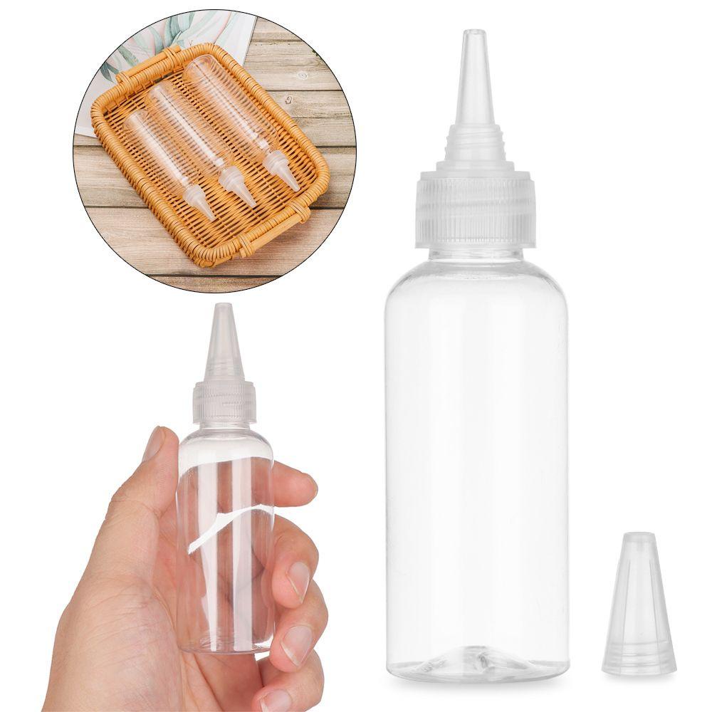Set 5 Chai Rỗng Dạng Bóp Đựng Dung Dịch Có Thể Đổ Đầy Tiện Dụng