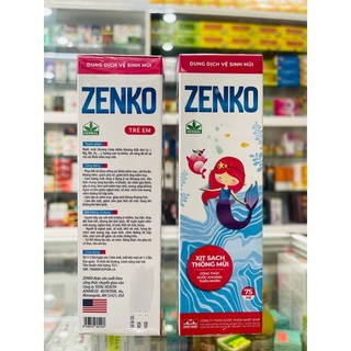 DUNG DỊCH VỆ SINH MŨI ZENKO - 75ml
