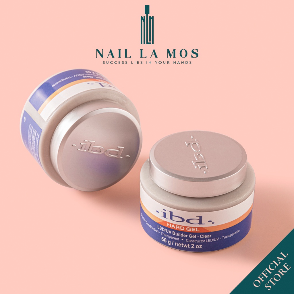 Gel đắp móng IBD 56g loại tốt không nóng không chảy - Màu trong suốt