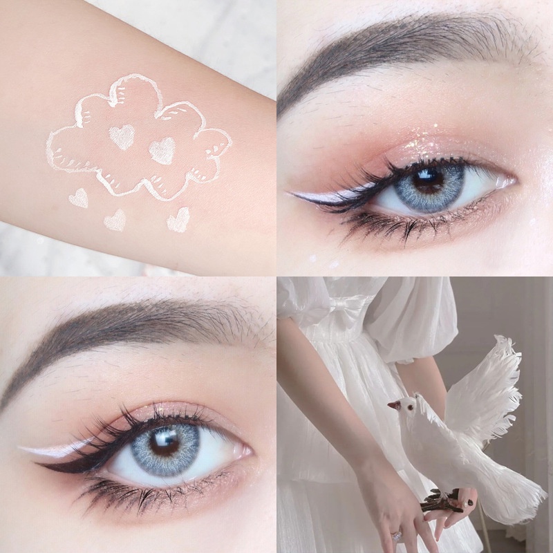 [Hàng mới về] Bút kẻ mắt dạng lỏng chống thấm nước lâu trôi nhanh khô thiết kế tiện dụng cho trang điểm