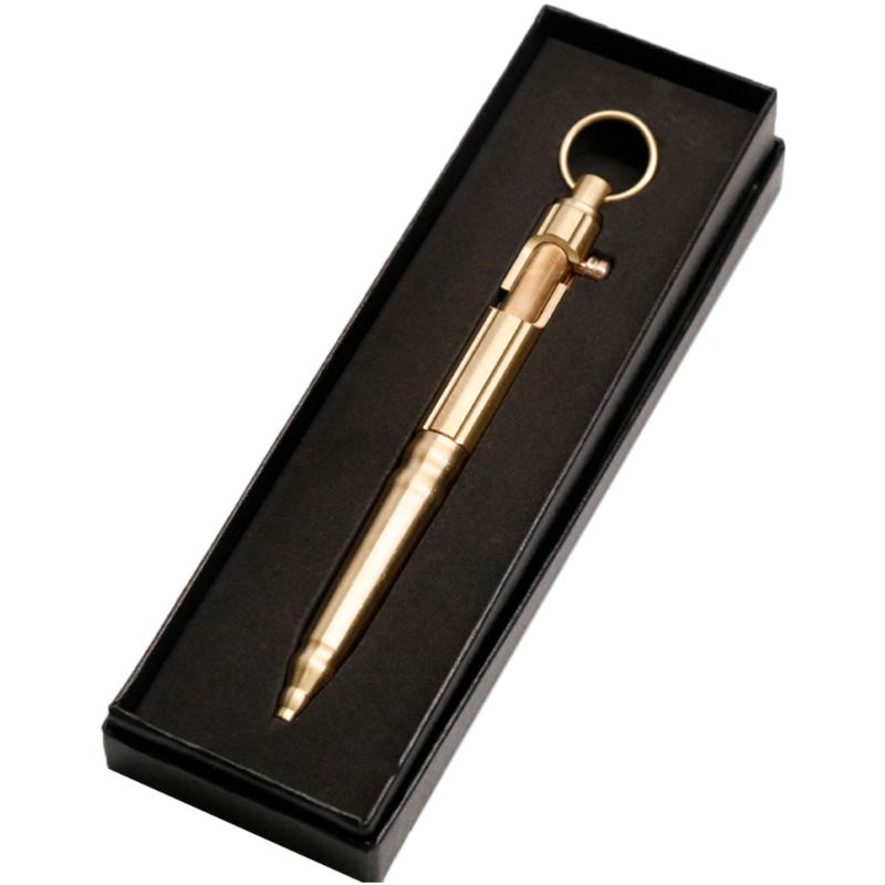 Seng Bút Bi Loại Bu Lông Kiểu Retro Thiết Kế Độc Đáo Làm Quà Tặng