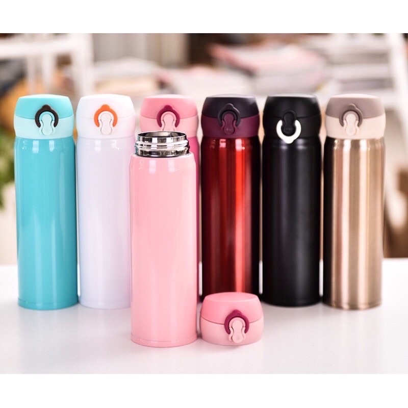 Bình Đựng Nước Giữ Nhiệt Nóng Lạnh Inox 304 Cao Cấp 420ml