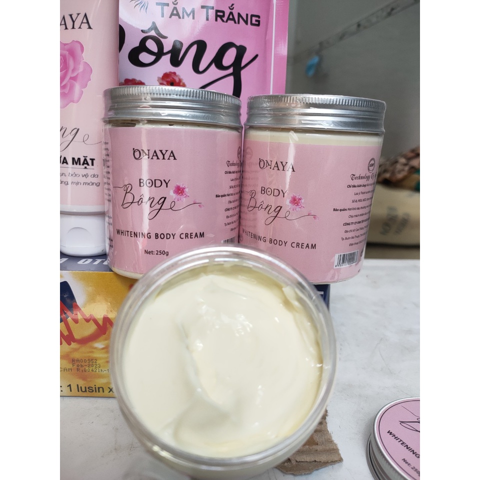 Kem body bông _ 250gr