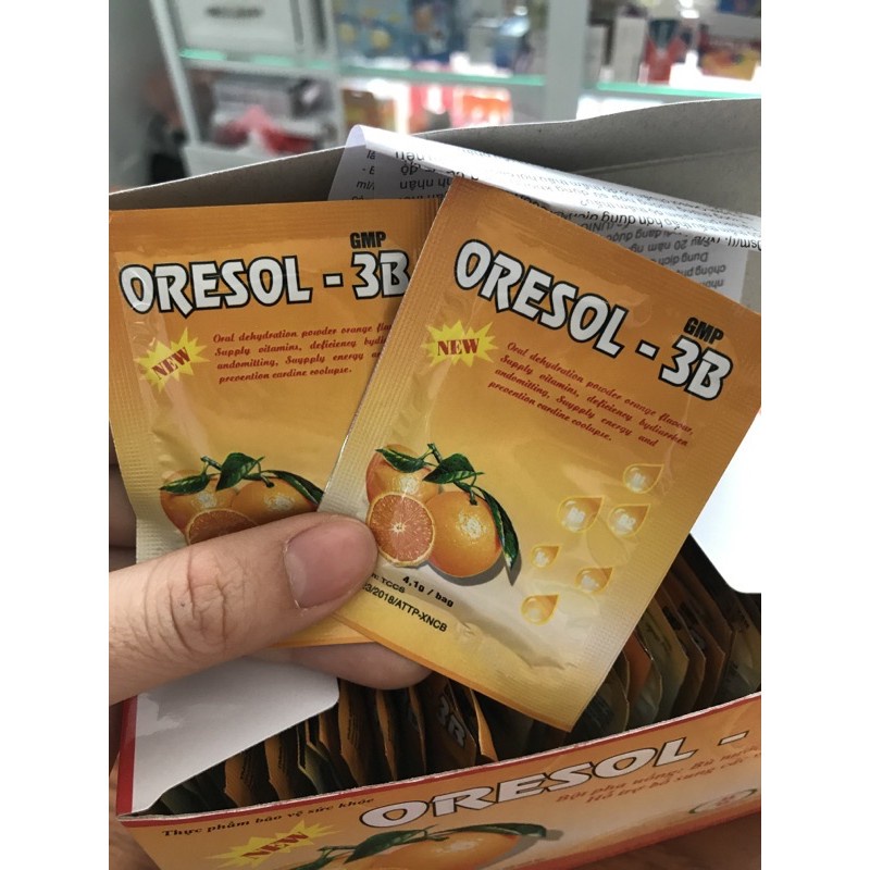 Oresol - 3B bán bẻ 5 gói , 10 gói