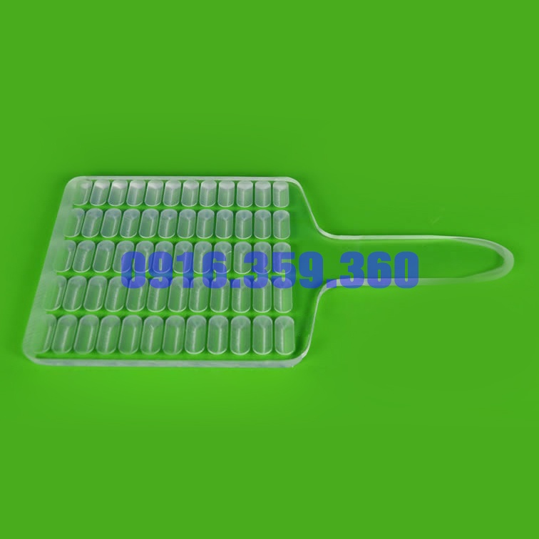 Khay đếm viên thuốc, khay đếm viên nang thủ công 60 viên