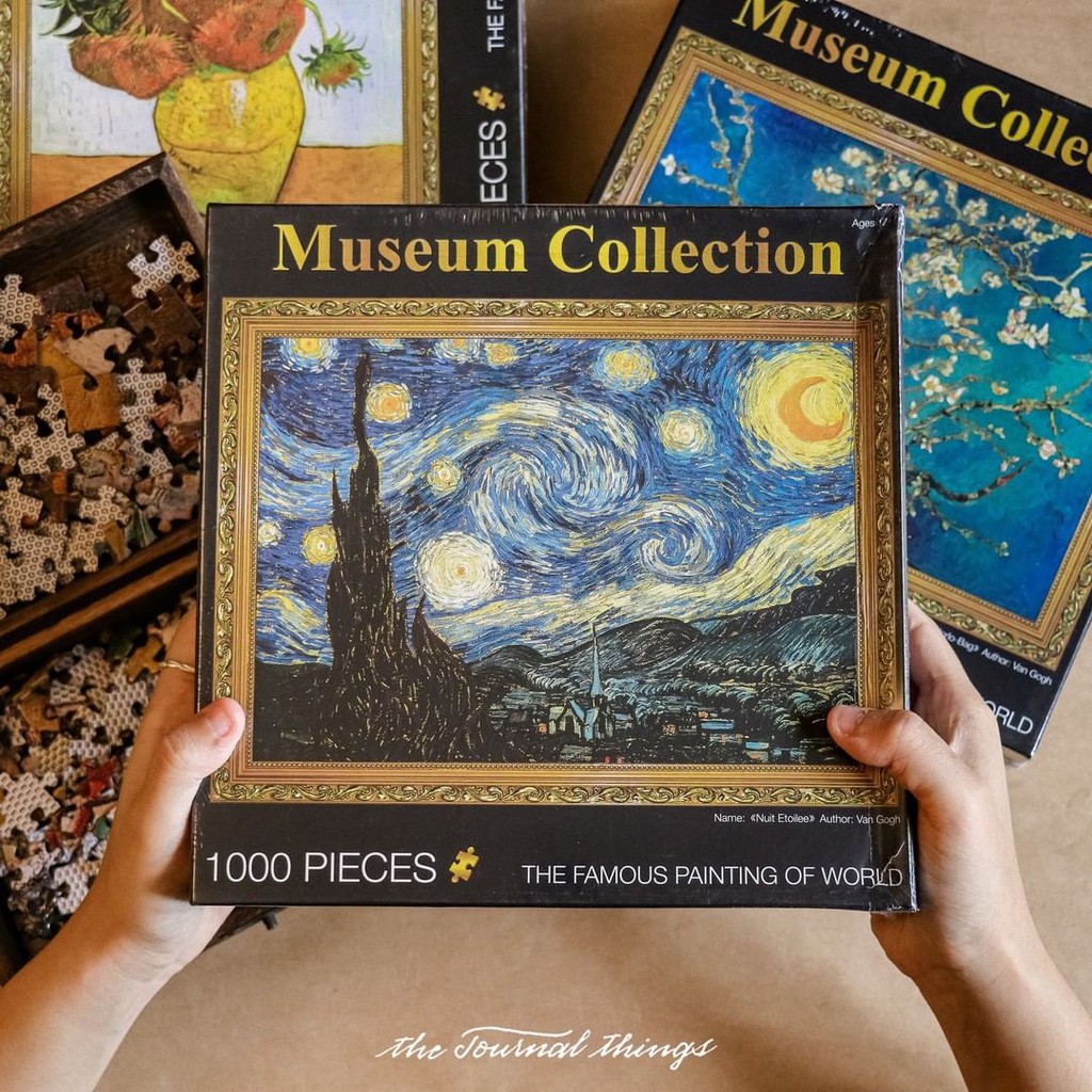 Puzzle Van Gogh 1000pcs &amp; 2000pcs (Bộ xếp hình tranh Van Gogh 1000 mảnh &amp; 2000 mảnh)