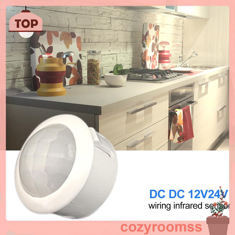 Công Tắc Cảm Biến Hồng Ngoại Gắn Trần Dc 12v 24v