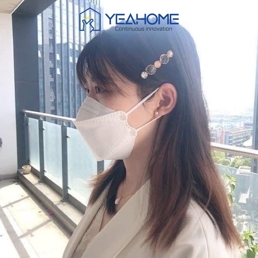 Gói 10 Cái Khẩu Trang KF94 Y Tế 3D 4D Hàn Quốc Chống Bụi Mịn Kháng Khuẩn Hàng Cao Cấp Bee Bee Doctor - Yeahome Care