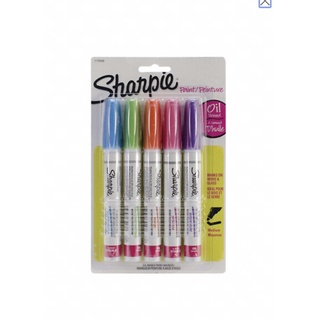Bút đánh dấu sơn dầu sharpie mẹo vừa bộ 5pc 5 màu - mỹ