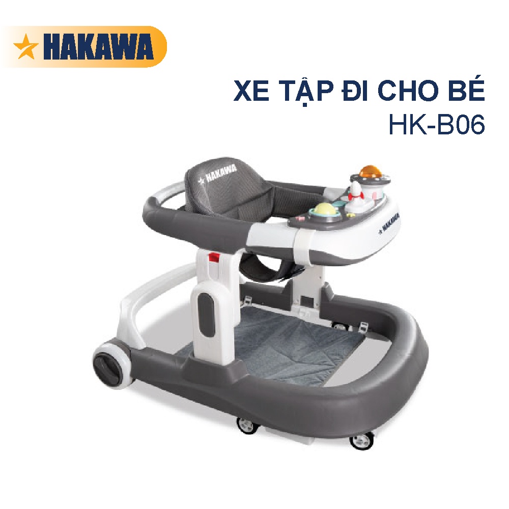 Xe tập đi em bé HAKAWA HK-B06 - sản phẩm chính hãng - bảo hành 3 năm