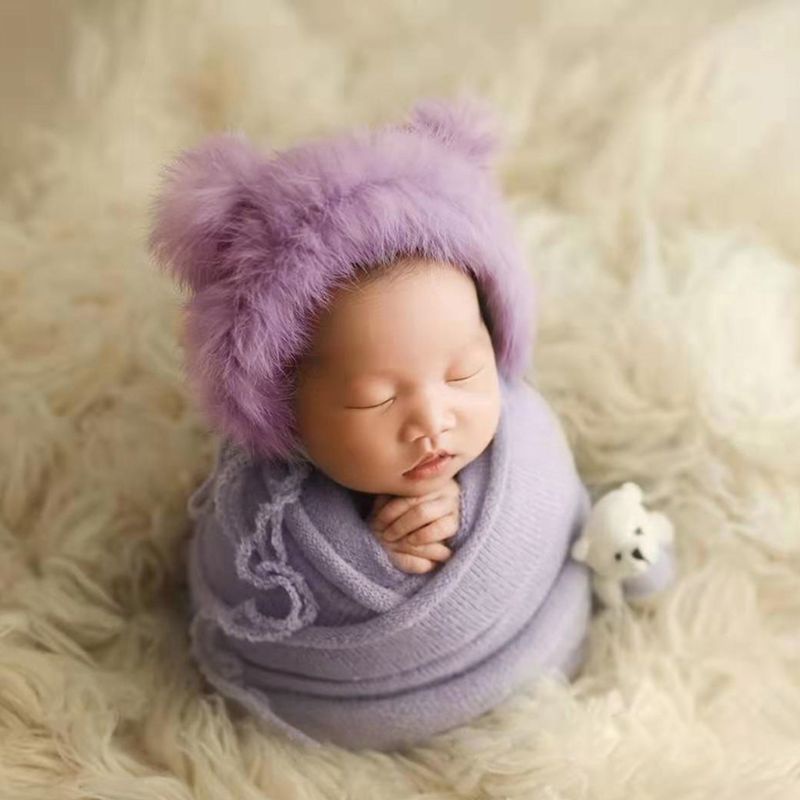 Chăn Quấn Dùng Làm Đạo Cụ Chụp Ảnh Cho Bé Sơ Sinh