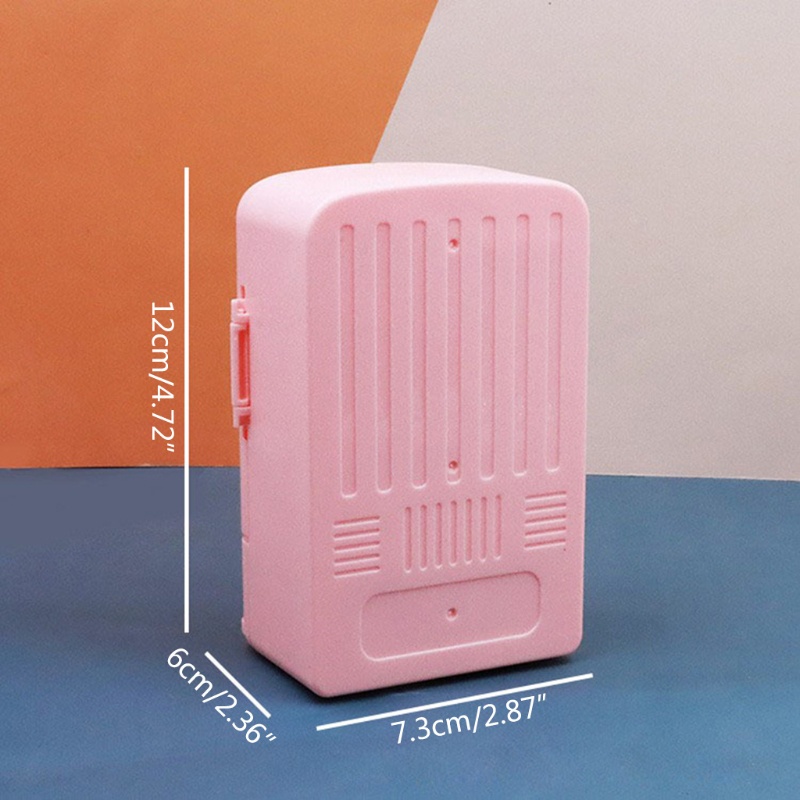 Mô Hình Tủ Lạnh Trang Trí Nhà Búp Bê