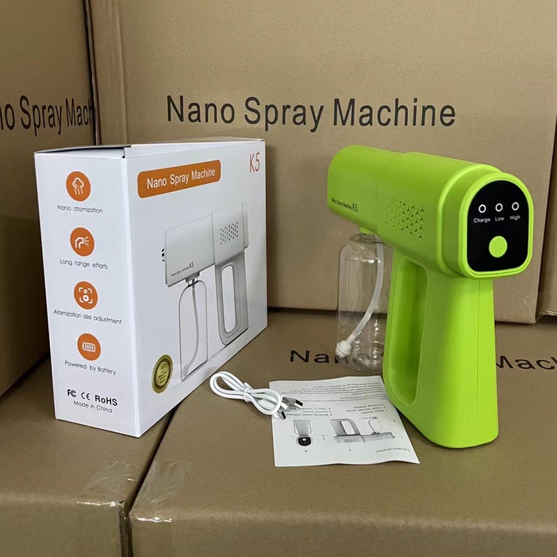 Súng phun khử khuẩn, diệt Khuẩn nano tia uv