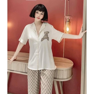 PYJAMA CỘC DÀI G.C GẤU XINH