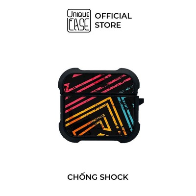 Case AirPods chống sốc bảo vệ hộp sạc tai nghe Unique Case AP510
