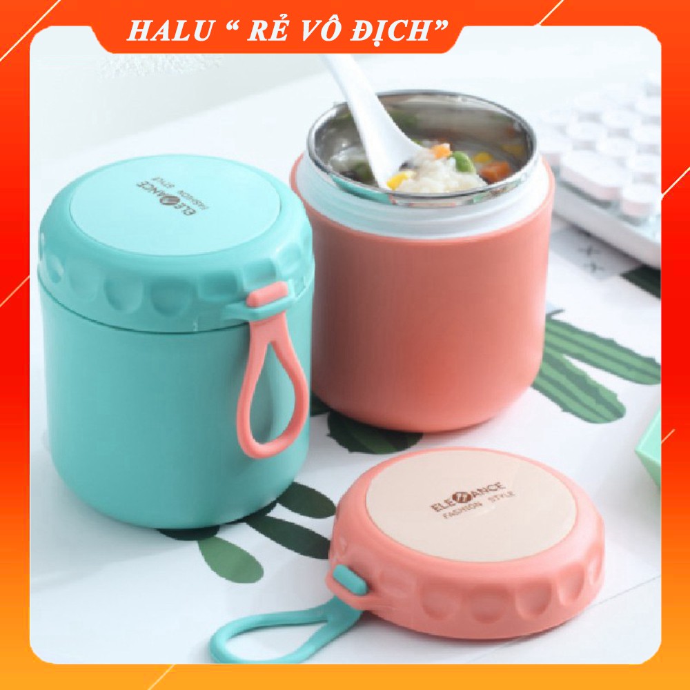 Cốc đựng canh, Cốc ủ cháo, Cốc đựng đồ ăn dặm cho bé ruột inox giữ nhiệt