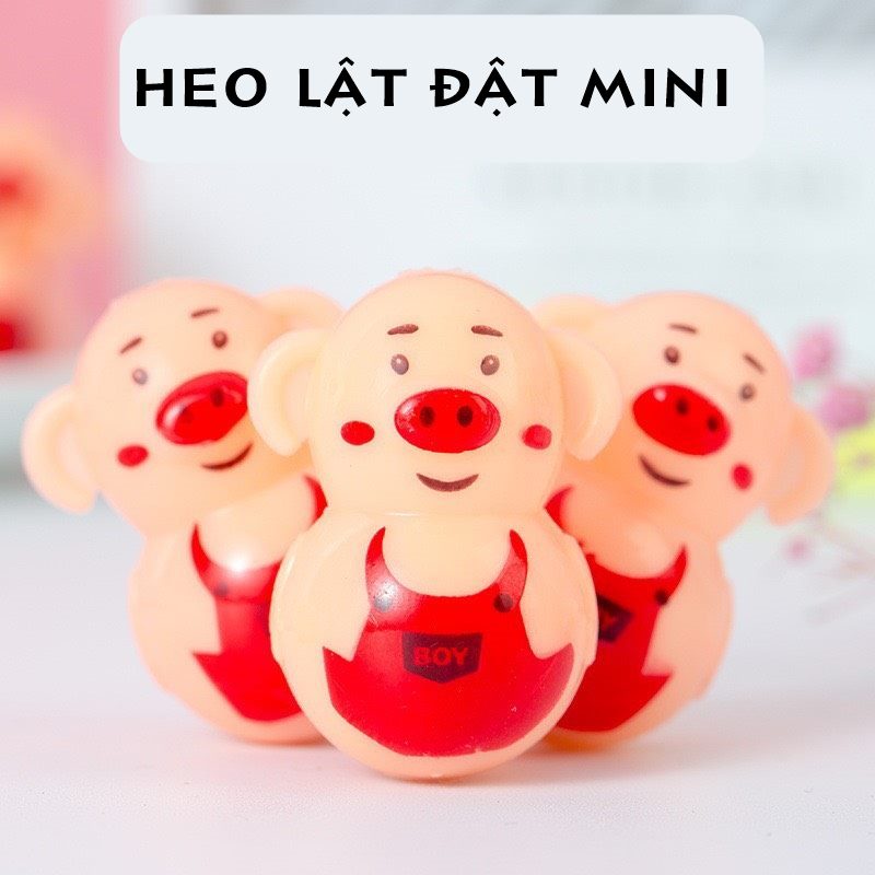 Heo lật đật mini cho bé