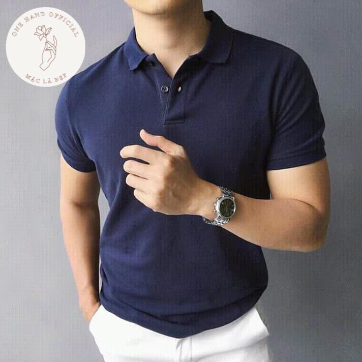 Áo Polo Nam Trơn 💕1𝖍𝖆𝖓𝖉💕 Áo Thun Nam Trơn Ngắn Tay Cổ Bẻ Mặc Văn Phòng - Mặc Là Đẹp - Mã PLT | BigBuy360 - bigbuy360.vn