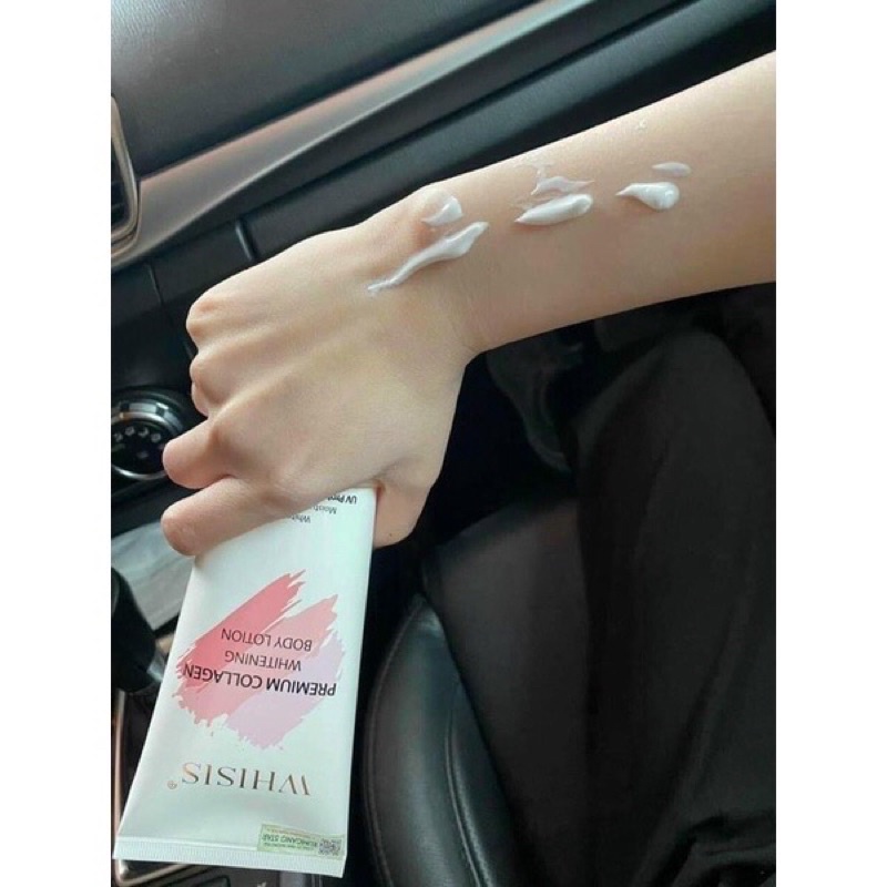 Kem body whisis dưỡng trắng, nâng tone, chống nắng hàn quốc - Chính hãng