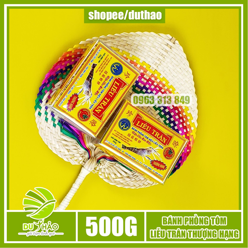 Bánh phồng tôm Liễu Trân thượng hạng 500g [GIA TRUYỀN] | BigBuy360 - bigbuy360.vn