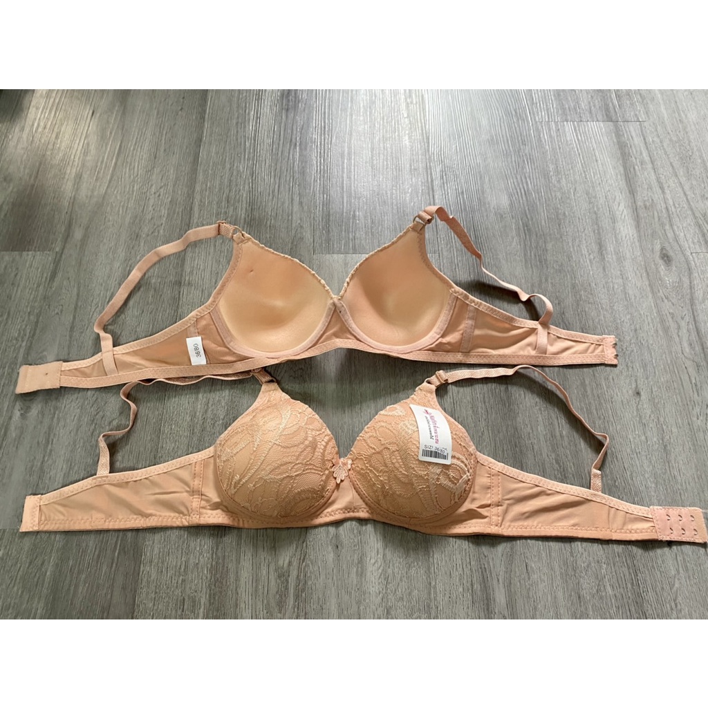 Áo ngực, áo lót thái lan nữ, không gọng mút mỏng 1cm, áo lan phủ ren mềm mịn siêu hot msA22