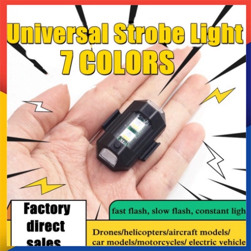 Đèn nhấp nháy cảnh báo gắn xe máy bay điều khiển từ xa có thể sạc lại