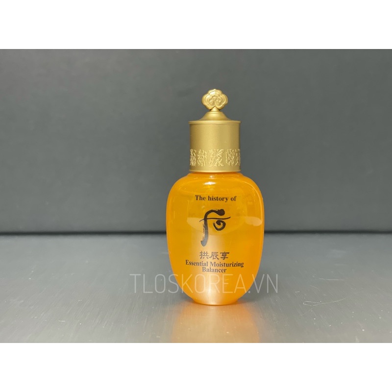 Nước Hoa Hồng Sữa Dưỡng Whoo Vàng Essential Moisturizing Balancer 20Ml