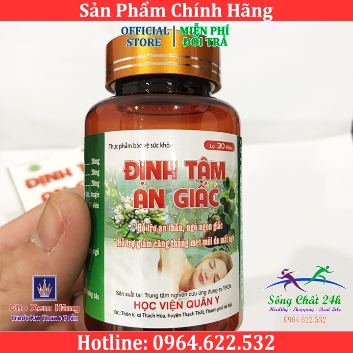 Định Tâm An Giấc Học Viện Quân Y - Sống Chất 24h