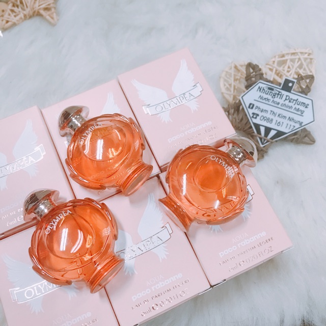 Nước hoa Olympea Aqua Legere mới hiếm 2018 mini 6ml