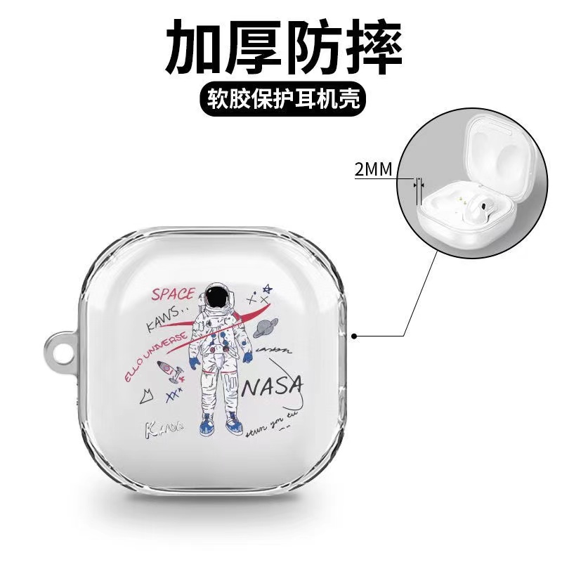 Vỏ bảo vệ tai nghe trong suốt sáng tạo cho Samsung Galaxy Buds Pro | BigBuy360 - bigbuy360.vn