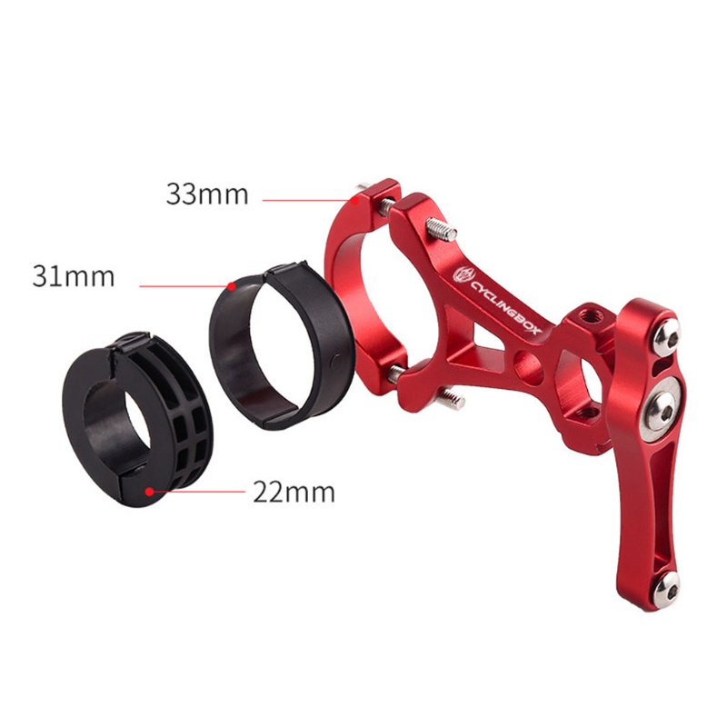 Giá Đỡ Bình Nước Bằng Nhựa Màu Titan Cho Xe Máy