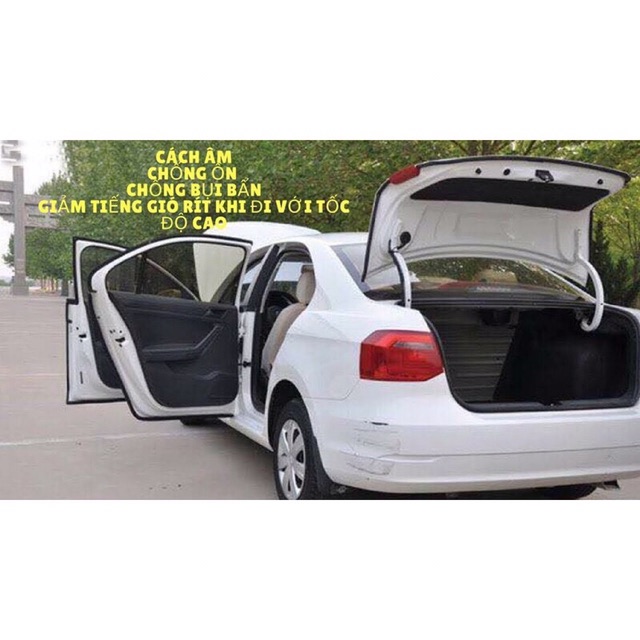 Gioăng cao su chống ồn cho xe hơi (giá 1m)