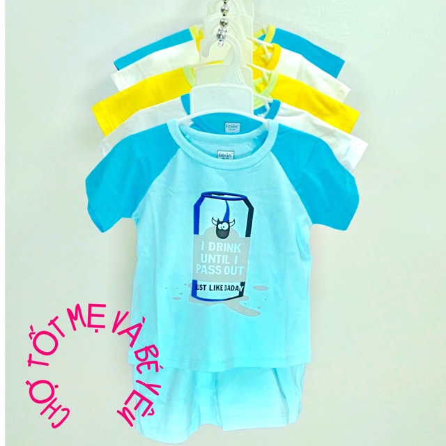 BỘ QUẦN ÁO TAY NGẮN CHO BÉ SƠ SINH-12KG