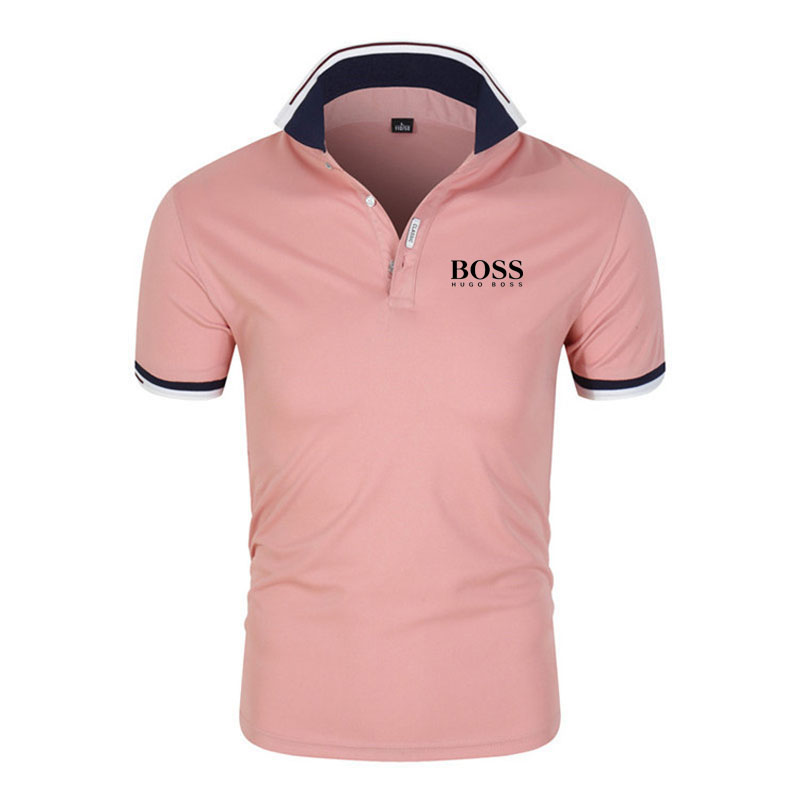 Hugo Boss áo polo Tay Ngắn Chất Lượng Cao Cho Nam