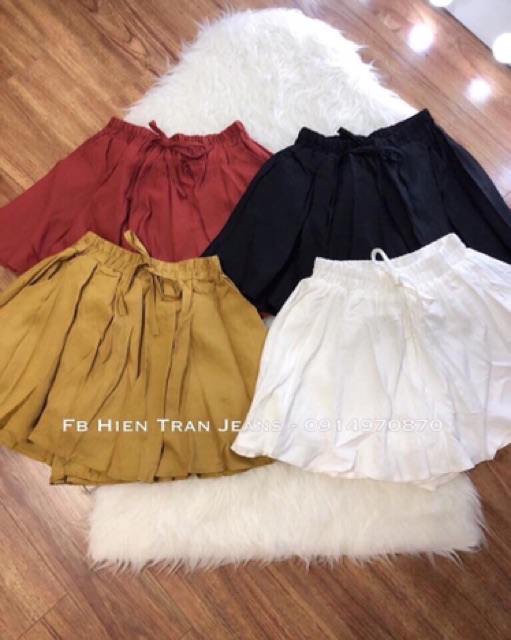 Quần đũi giả váy đẹp mát