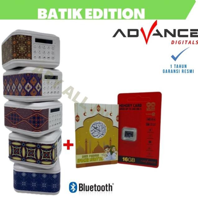 Loa Qur 'An 30juz Advance Tp600 Murottal Al-Qur' An - Batik A Newarrival