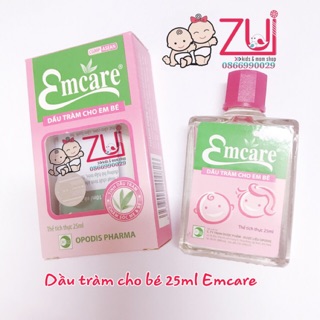 Dầu tràm cho bé 25ml Emcare