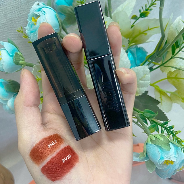 Combo Son Kem Lì Merzy Noir Velvet Tint 4g + Son Thỏi Lì Merzy Noir Lipstick 3.3g