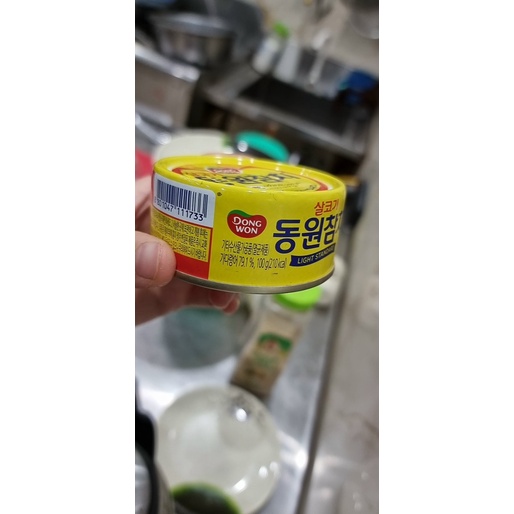 Cá ngừ đóng hộp Dongwon 100g > GIÁ THEO THÙNG